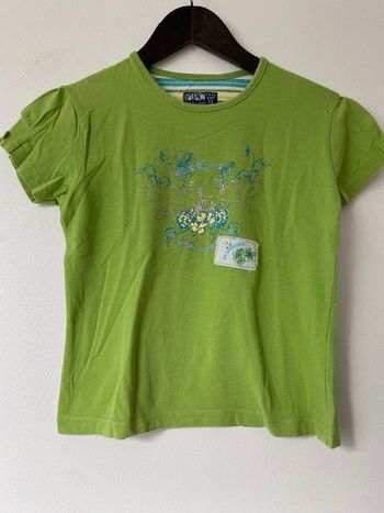 T-shirt fleurs