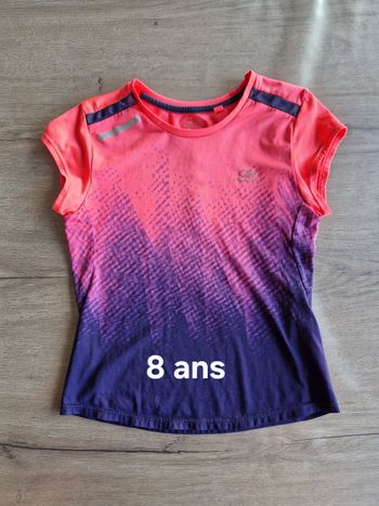 T-shirt decathlon 8 ans