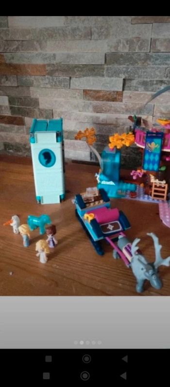 Lot de Lego la reine des neiges