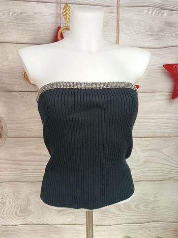 Bustier Daji noir et strass | Ba&sh | t. 3