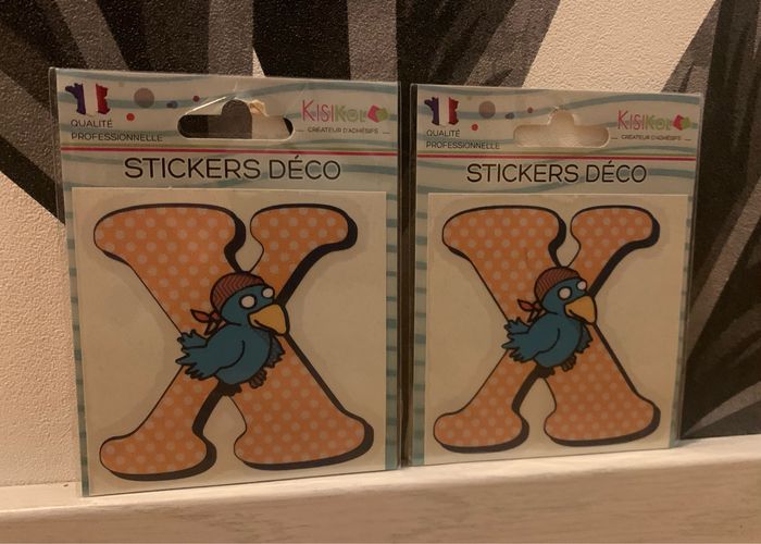 Stickers lettre X - photo numéro 2