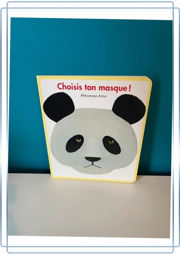 Livre animé école des loisirs choisis ton masque