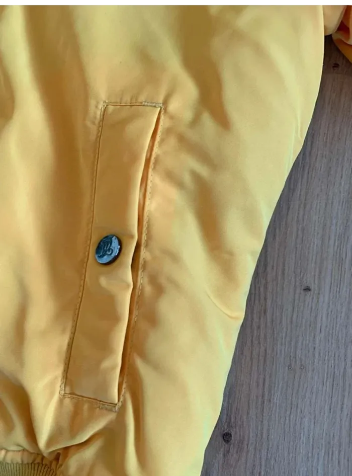 Doudoune  Pénélope  Leprevost Jaune,  Taille S  / 36 - photo numéro 3