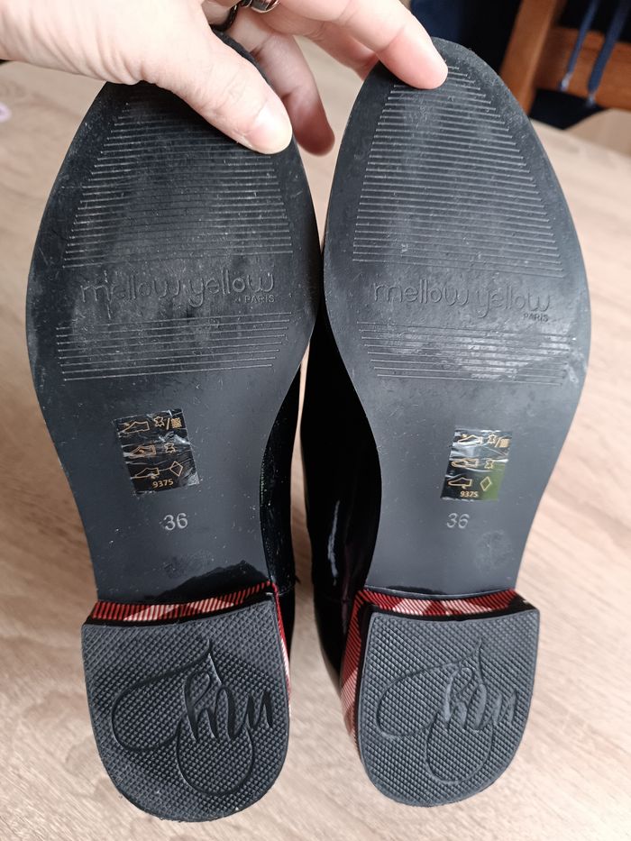 Bottines vernies cuir - photo numéro 3