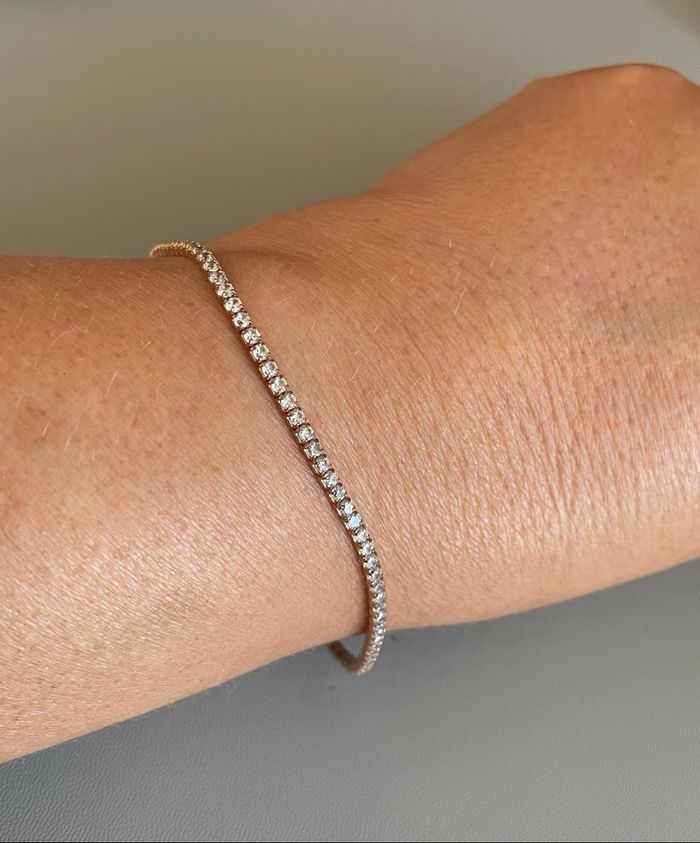 Bracelet rivière en argent - photo numéro 5