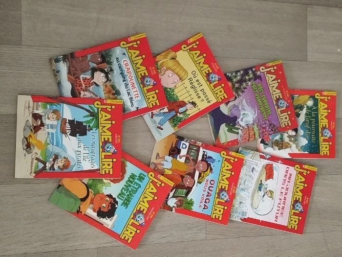 Lot de 8 magazines J’aime lire année 2021-22 L040  7590453388 - photo numéro 2