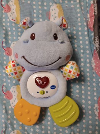 Croc' hippo peluche