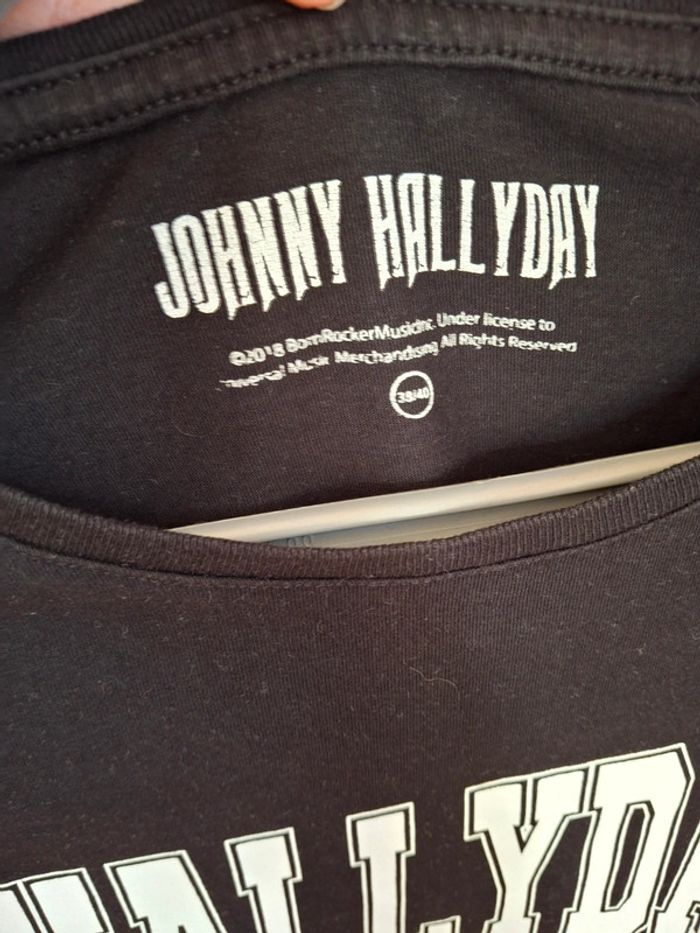 Tee-shirt Johnny Hallyday - photo numéro 2
