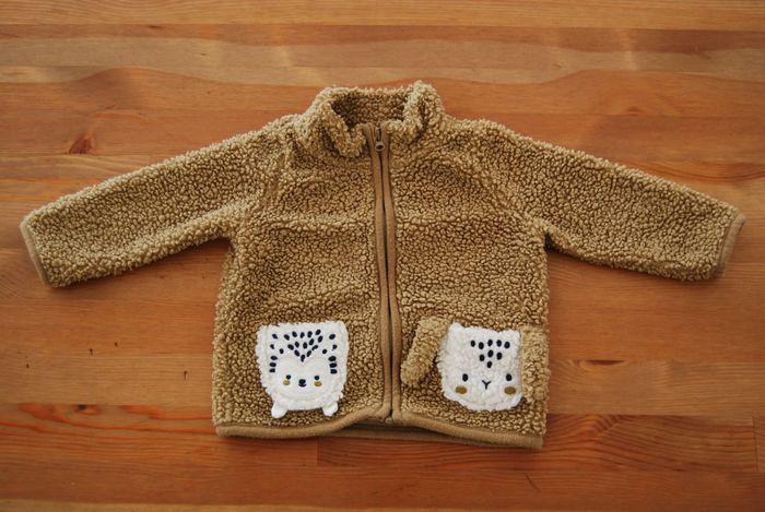 Veste en bouclettes Taille 6 mois Du pareil au même