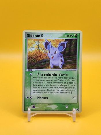 Pokémon Nidoran bloc ex Rouge feu vert feuille