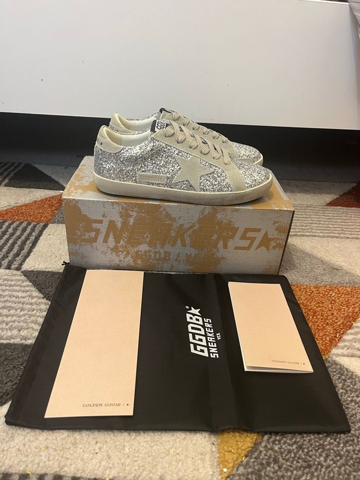 Basket golden goose taille 40 - photo numéro 6