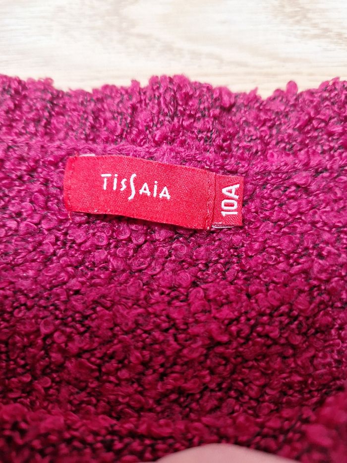 Pull TISSAIA 10 ans rouge - photo numéro 3
