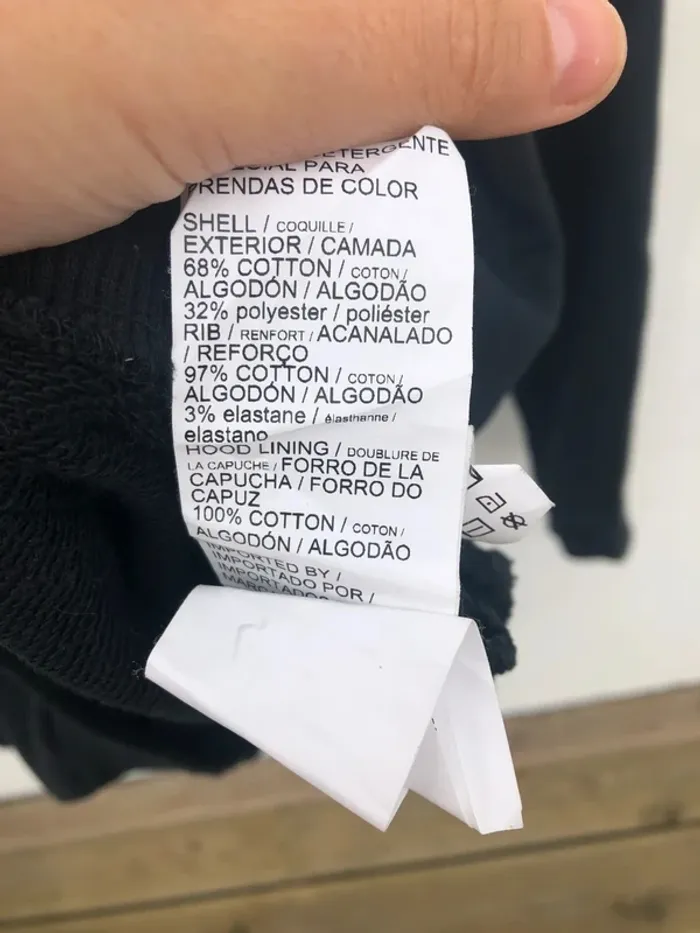 Puma Hoodie sweater black white Mens S - photo numéro 7