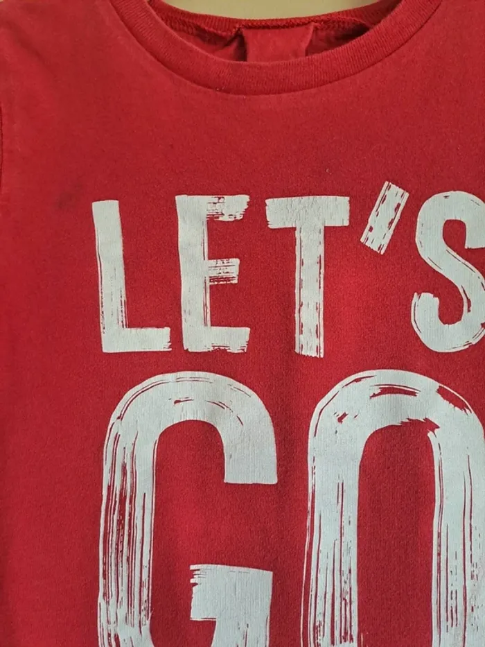 Lot 3 t-shirts garçon 5 ans MC qqs tâches prix mini - photo numéro 3