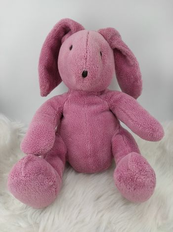 Doudou Lapin Rose Framboise Du Pareil Au même