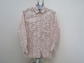 chemise dockers fleurie coton 🌸🤍 coupe relax