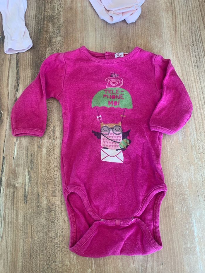 Lot de 7 bodys fille 1 mois - photo numéro 3