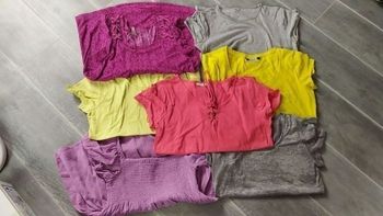 Lot 7 t-shirts en 38