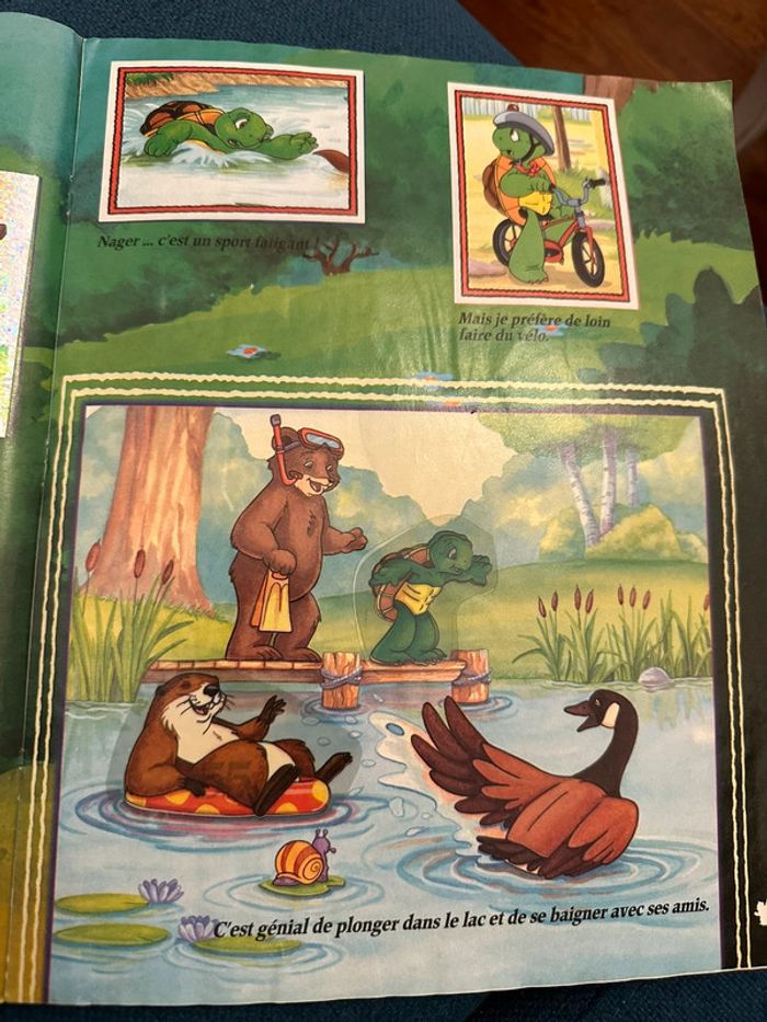 Album livre Panini complet stickers autocollants Franklin la tortue - photo numéro 8