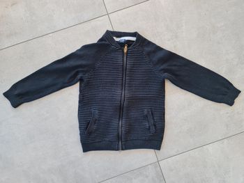 Gilet fermetire zippé 5 ans