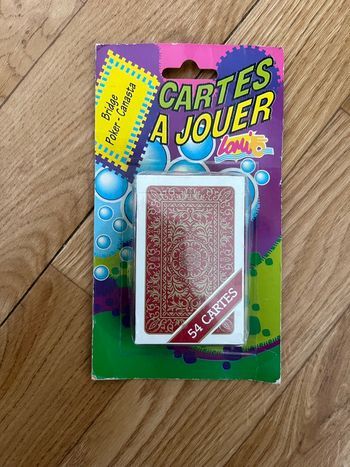 Jeu de 54 cartes neuves 