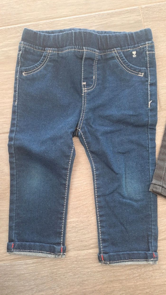 Lot 3 pantalons jeans - photo numéro 4