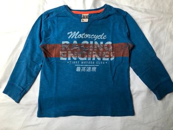 Tee-shirt manches longues garçon en 3 ans