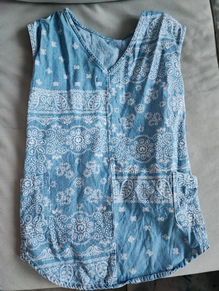 Robe jeans Zara Girls - photo numéro 3