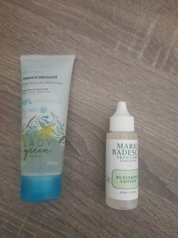 Lot 2 produits visage Mario badescu