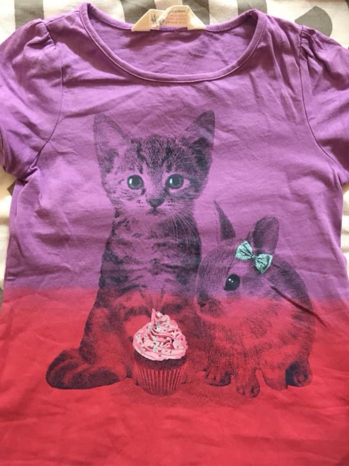 T-shirt coton H&M 4/5 ans (2€) - photo numéro 2