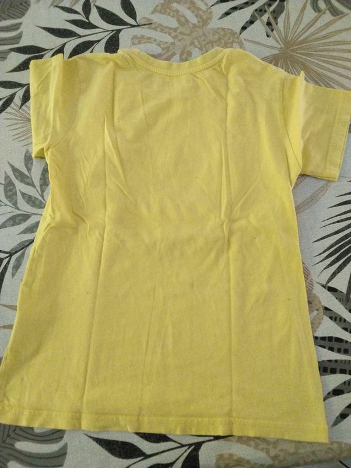 Tee shirt jaune singe Tissaia 10 ans - photo numéro 2