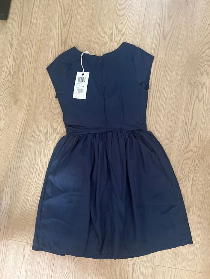 Robe bleu marine neuve 12 ans Lincoln & sharks avec etiquette 152cm - photo numéro 4