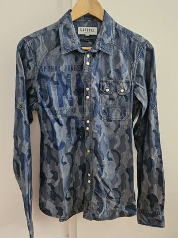 Chemise kaporal a pression
