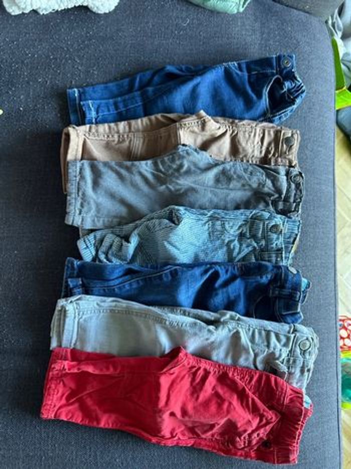 Lot de 7 pantalons