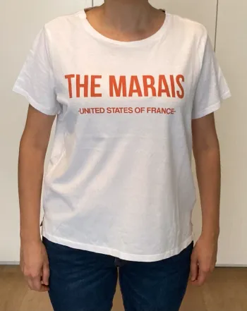 ElevenParis t-shirt blanc Marais