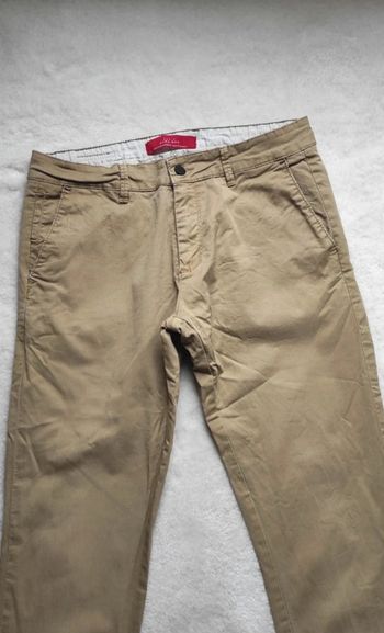 Pantalon Chino Zara Man basic beige 38