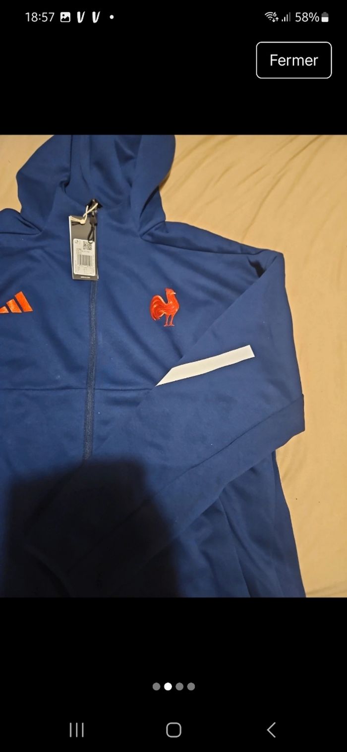 Veste Adidas XV de france - photo numéro 2