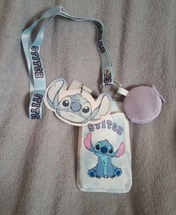 Tour de cou pochette Stitch