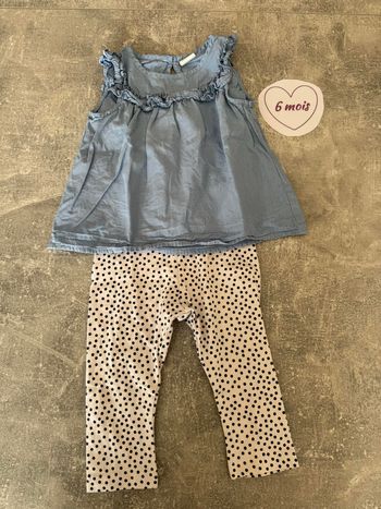 Tenue 6 mois fille