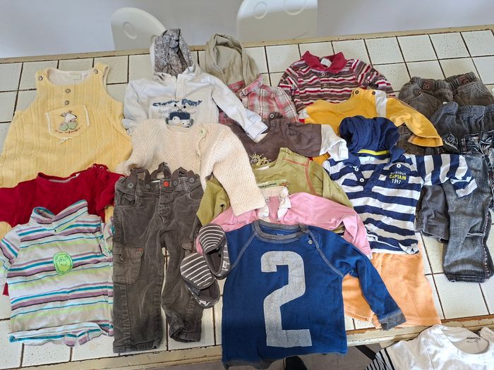 Gros lot vêtements 12 mois - photo numéro 2
