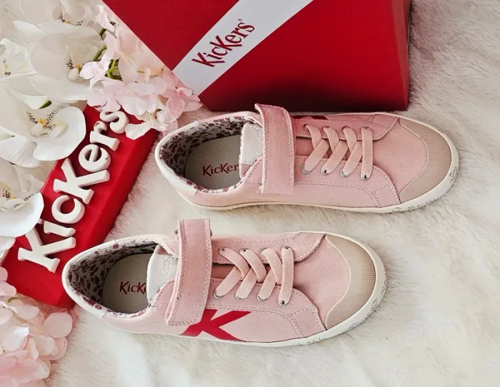 Baskets Sneakers Tennis Scratch Élastique Kickers T36 - photo numéro 3