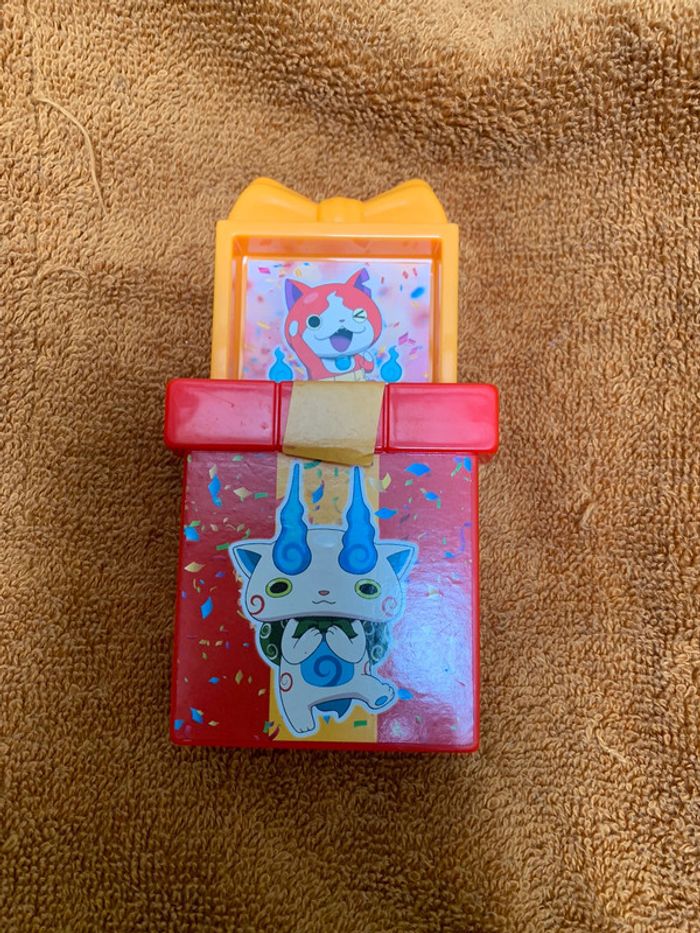 Jeu jouet YokaïWatch 2 Mc Donald’s happy meal menu enfant  Chat rouge Jibanyan Fandom Chat blanc - photo numéro 3