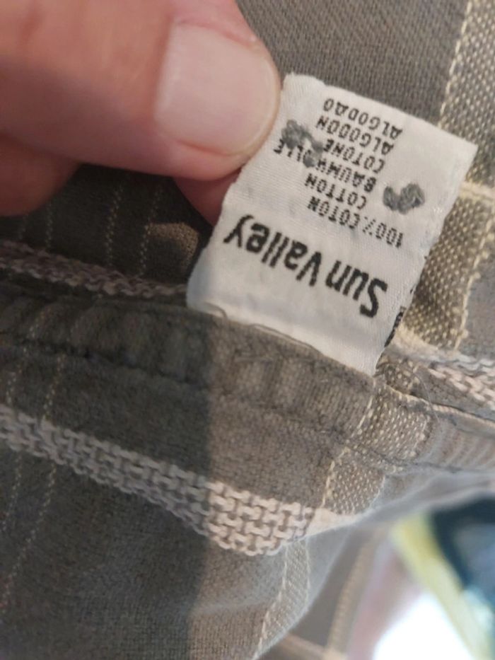 Chemise à carreaux homme - photo numéro 7