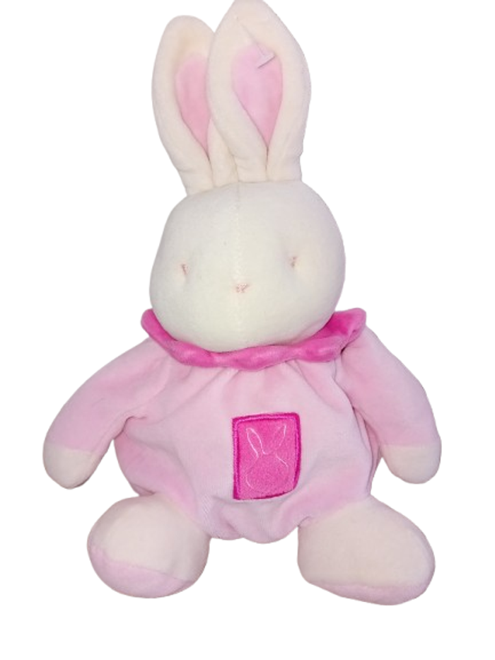 Peluche Lapin Klorane tout doux - photo numéro 3
