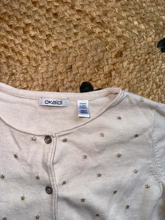 Gilet okaidi 10 ans - photo numéro 2