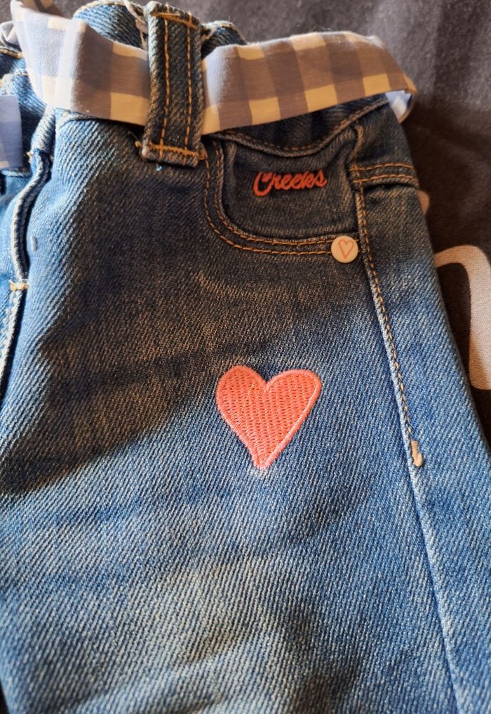 Jean avec ceinture Creeks 12 mois - photo numéro 2