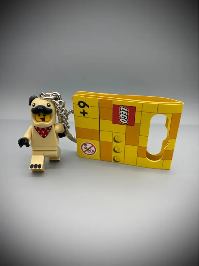 Porte-clés LEGO 854158 - Le Garçon Bouledogue Français - Neuf - photo numéro 4