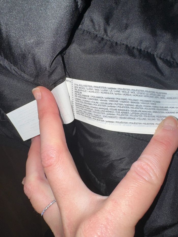 Caban manteau mango chaud 12 ans - photo numéro 4