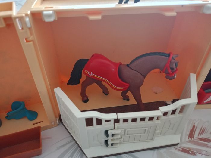 Ecurie transportable playmobil - photo numéro 7