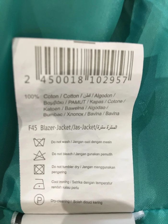 Veste de tailleur camaïeu bleu marine - photo numéro 5